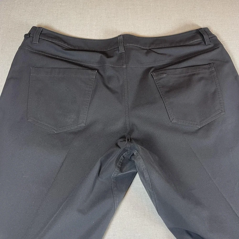 Lululemon Pants‎ Mens 40x27 Black Commission Classic Warpstreme Athleisure EUC